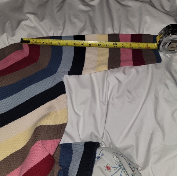 Striped knitted blouse - Picture 6 of 6